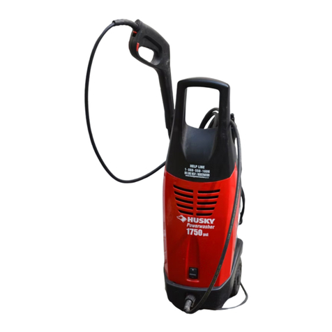 Husky Powerwasher 1750psi Operator's manual
