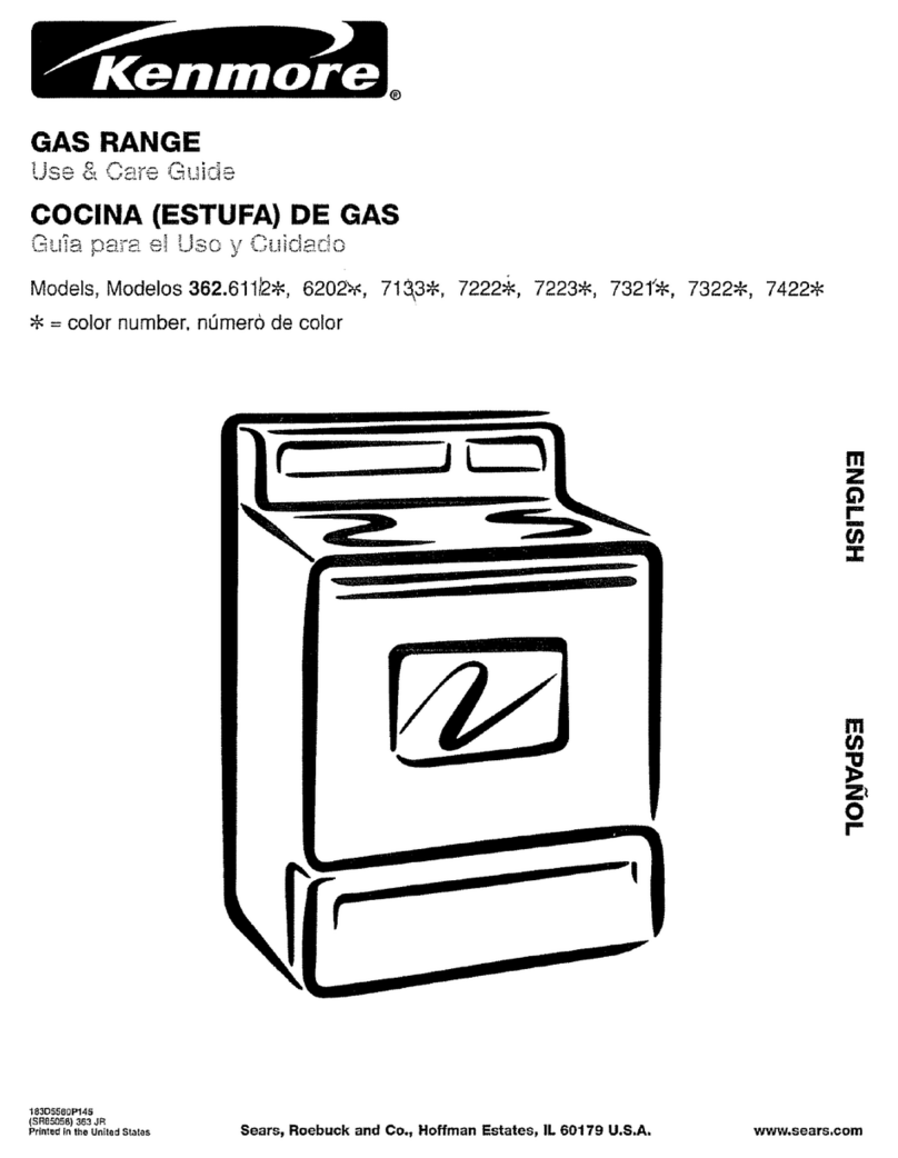 Kenmore 362.6112 Series User manual