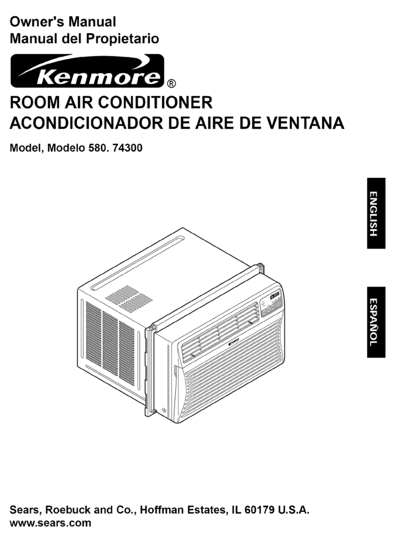 Kenmore 580.74300 User manual