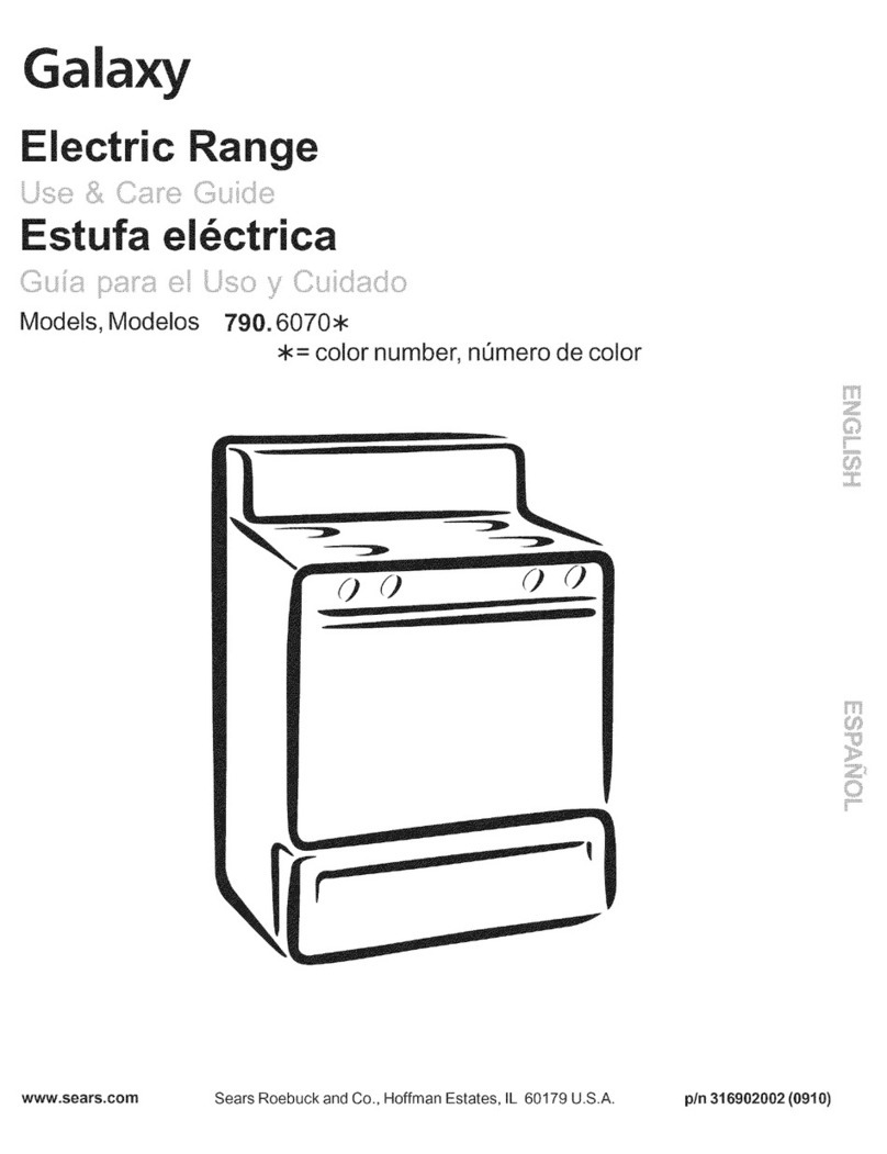 Galaxy 79060702901 Use & care guide