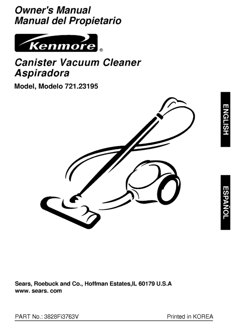 Kenmore 721.23195 owner's manual