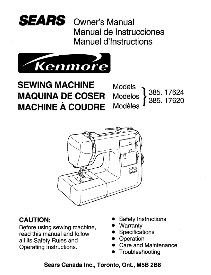 Kenmore 385.17624 User manual Kenmore 385.17624 User manual