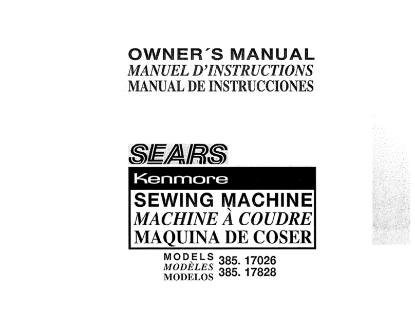 Kenmore 385. 17026 User manual