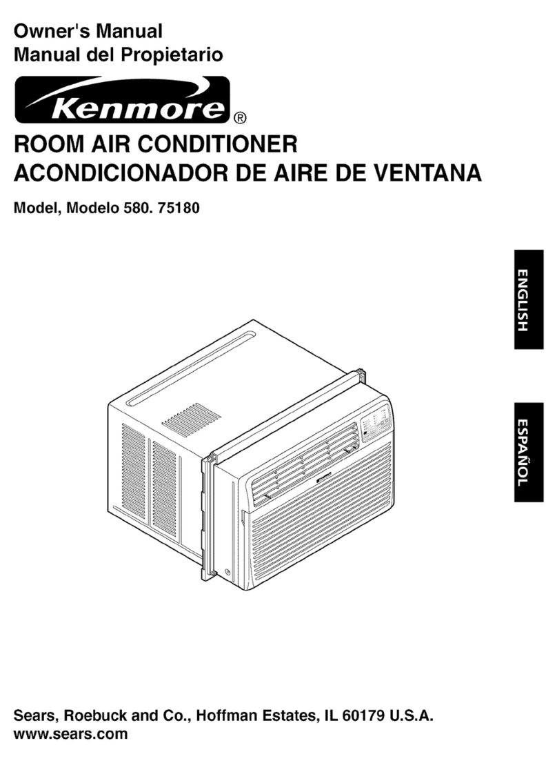 Kenmore 580.75180 User manual