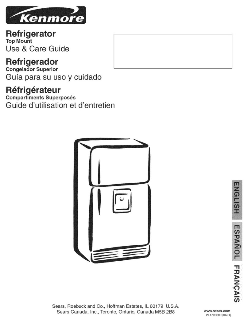 Kenmore 25369232700 User manual