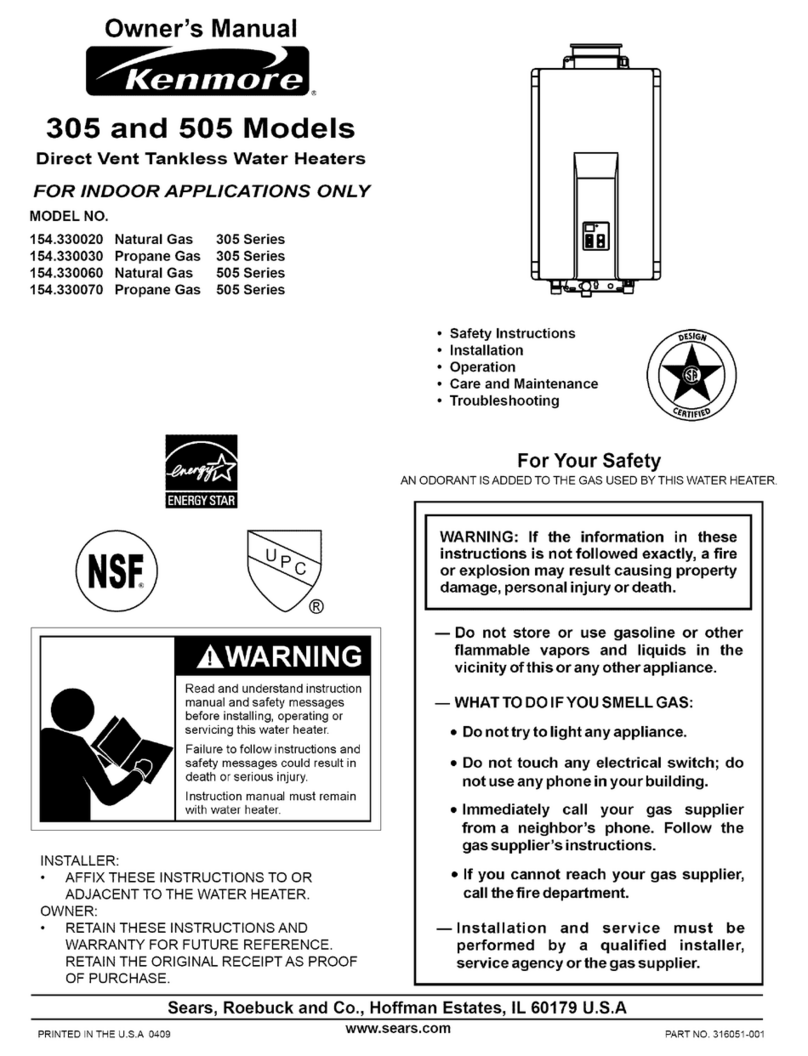 Kenmore 154.330030 owner's manual