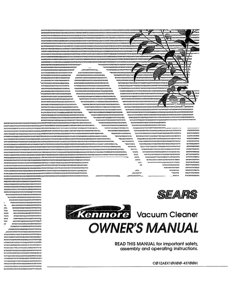 Kenmore Power-Mate 1162561190 User manual