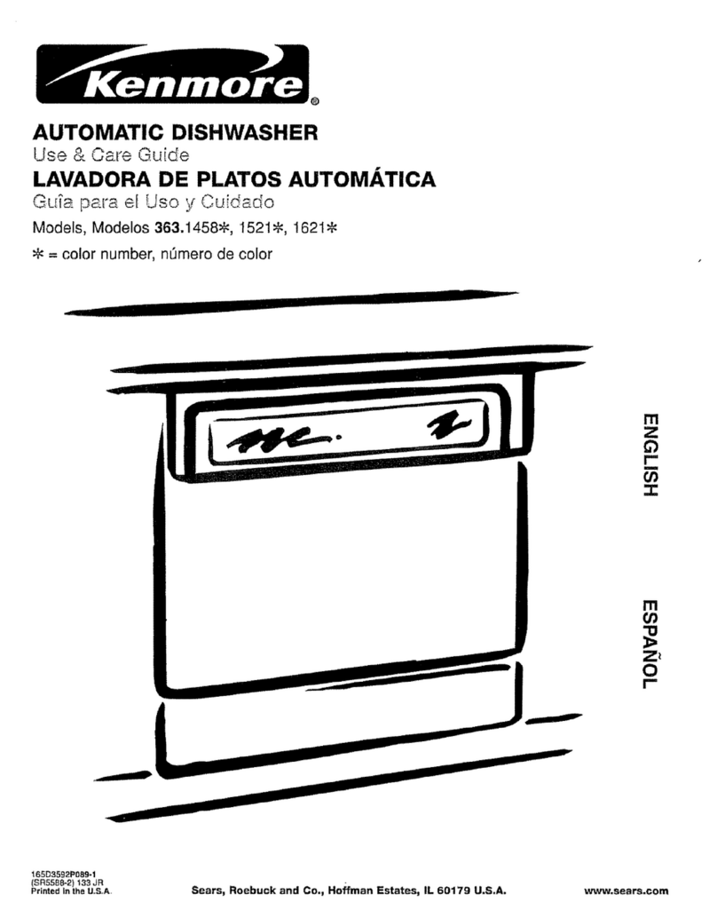 Kenmore 363.14585 Series Use & care guide