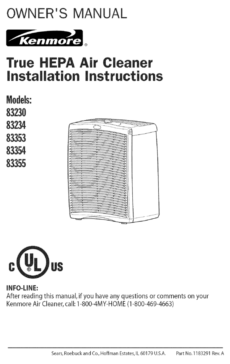 Kenmore 83230 owner's manual