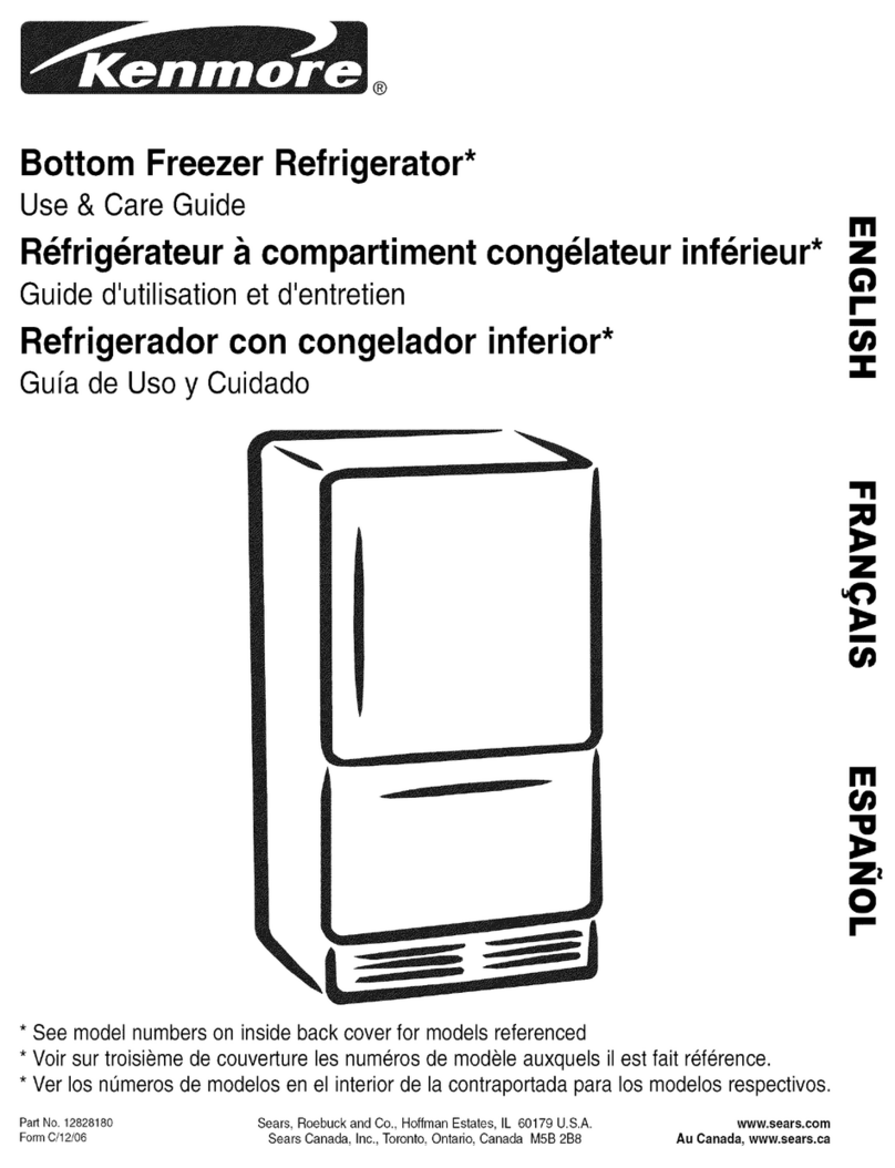 Kenmore 59666252400 Use & care guide