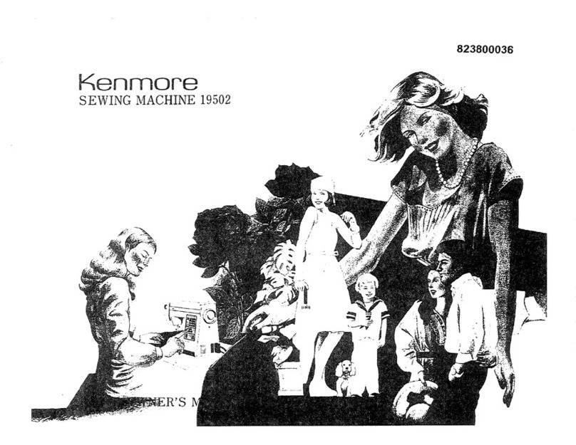 Kenmore 19502 User manual