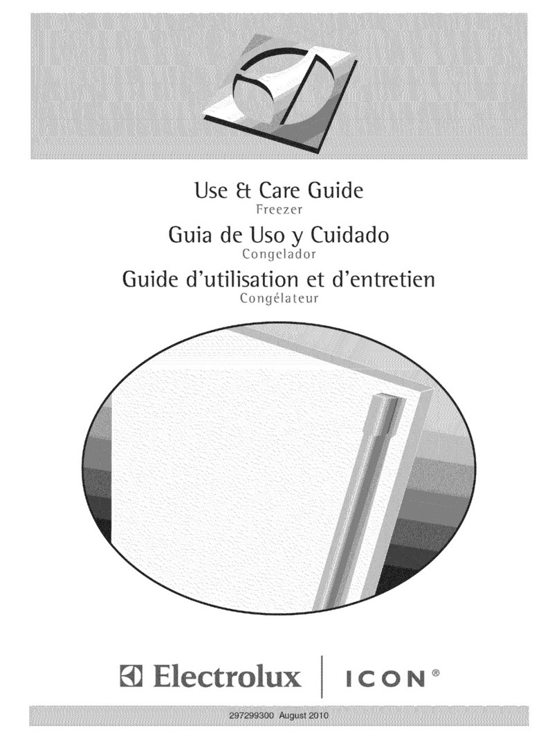 Electrolux ICON E32AF75JPS0 Use & care guide