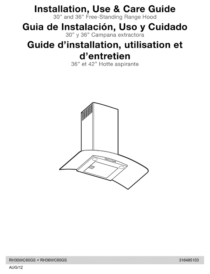 Electrolux RH30WC60GSB User manual Electrolux RH30WC60GSB User manual