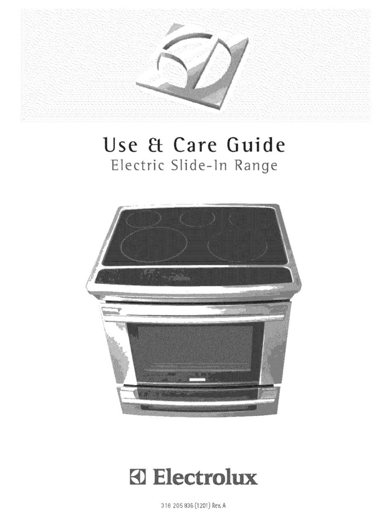 Electrolux EI30ES55JSC Use & care guide