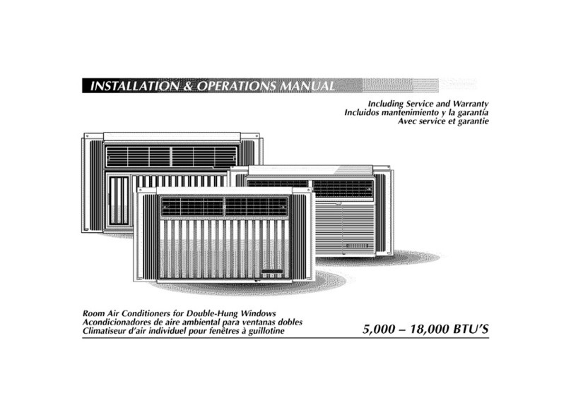 Fedders 23-23-0321N-002 s User manual