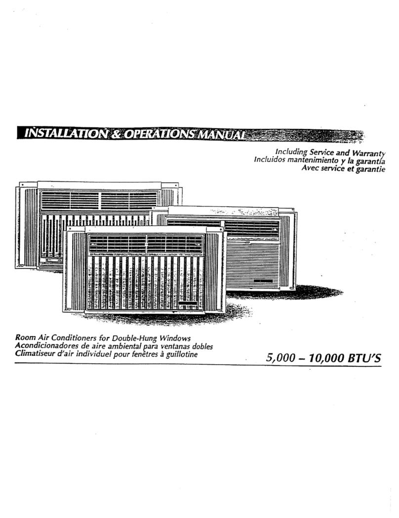 Fedders 23-23-0262N-005 s User manual