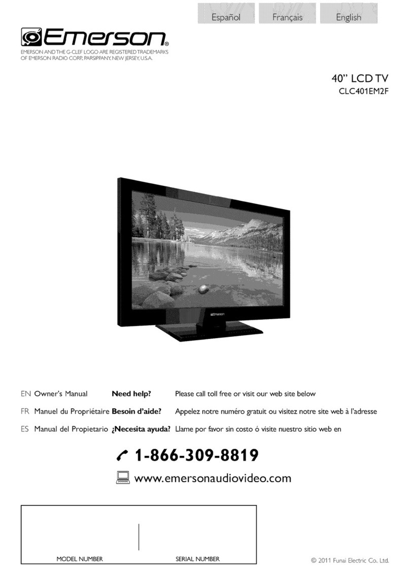 Emerson CLC401EM2F User manual