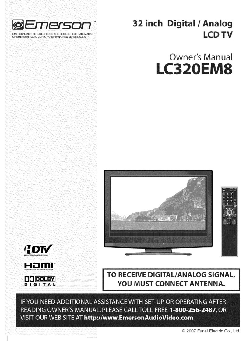 Emerson LC320EM8 User manual