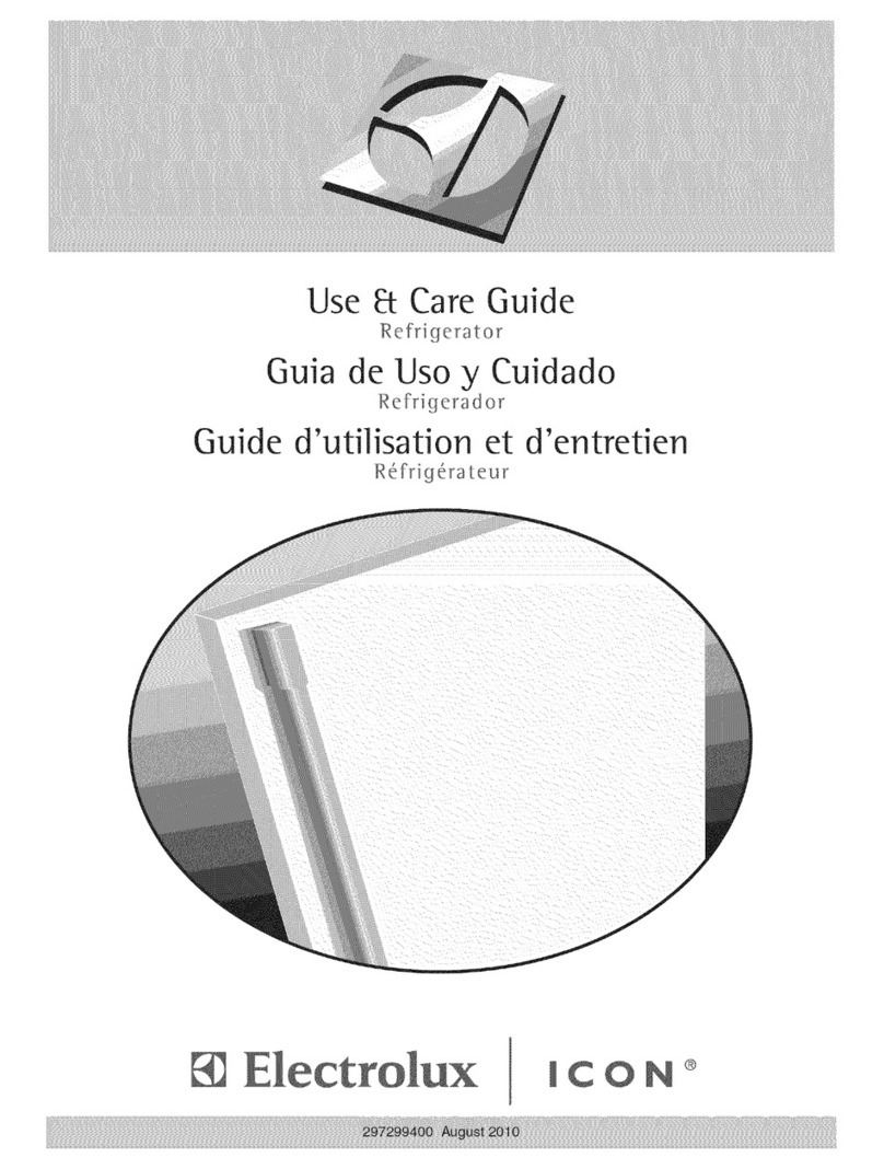Electrolux Icon E32AR75JPS Use & care guide