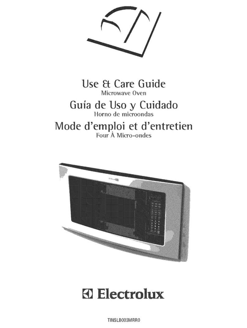 Electrolux TINSLB003MRR0 Use & care guide