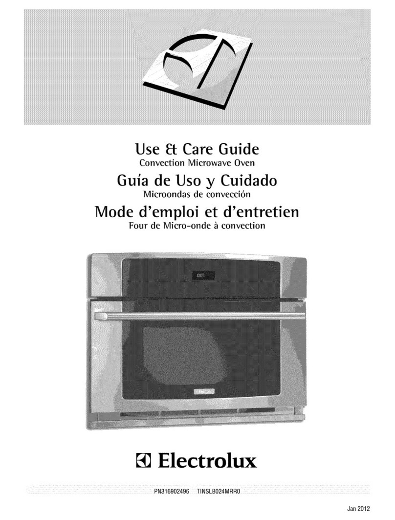 Electrolux TINSLB024MRR0 User manual