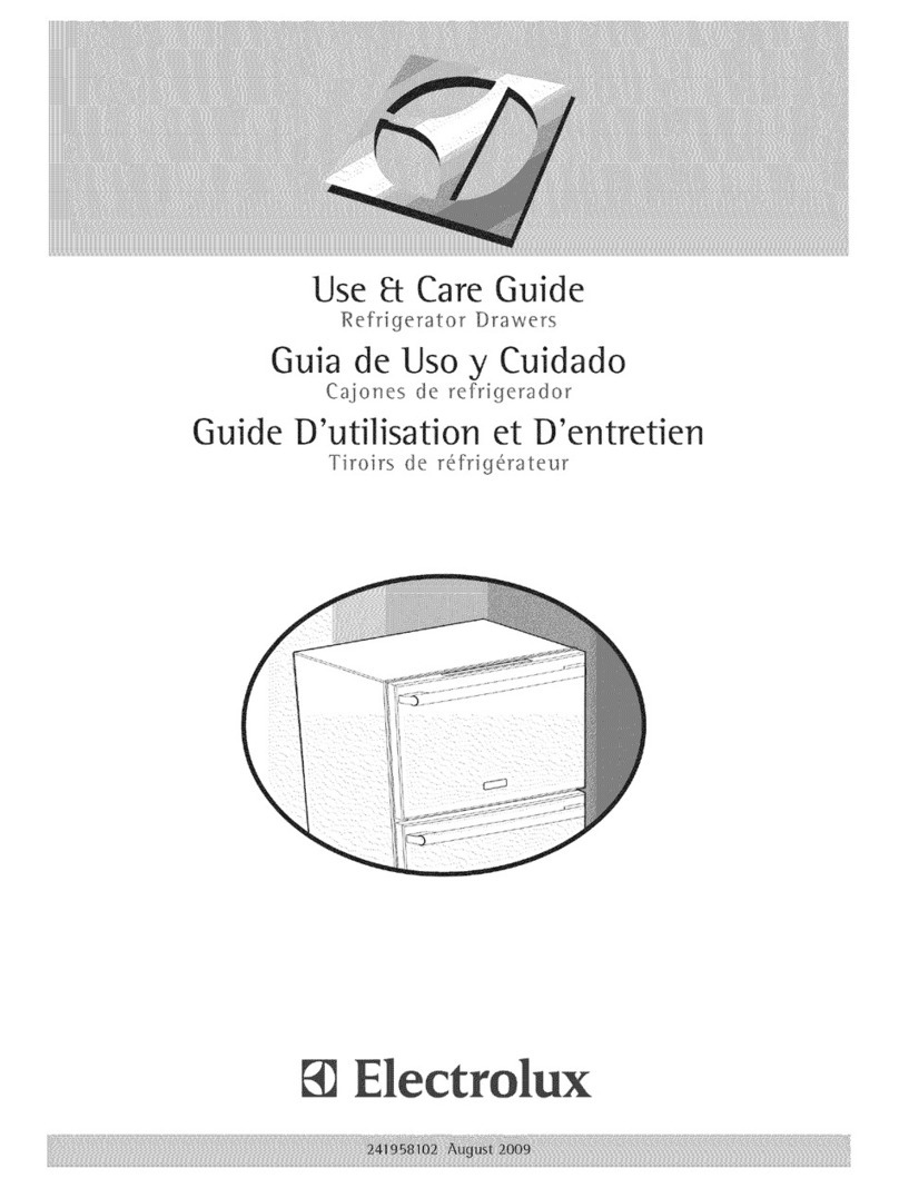 Electrolux EI24RD65KS1 Use & care guide