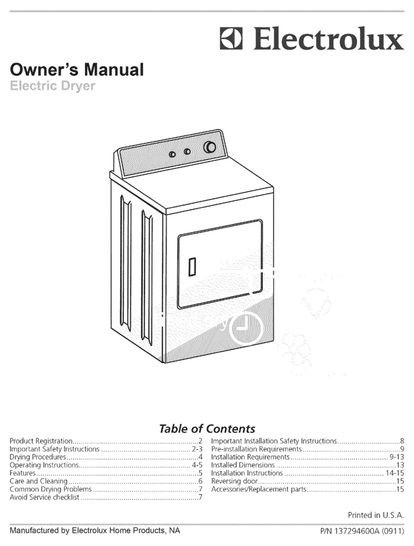 Electrolux EKDR14XAKW0 User manual Electrolux EKDR14XAKW0 User manual