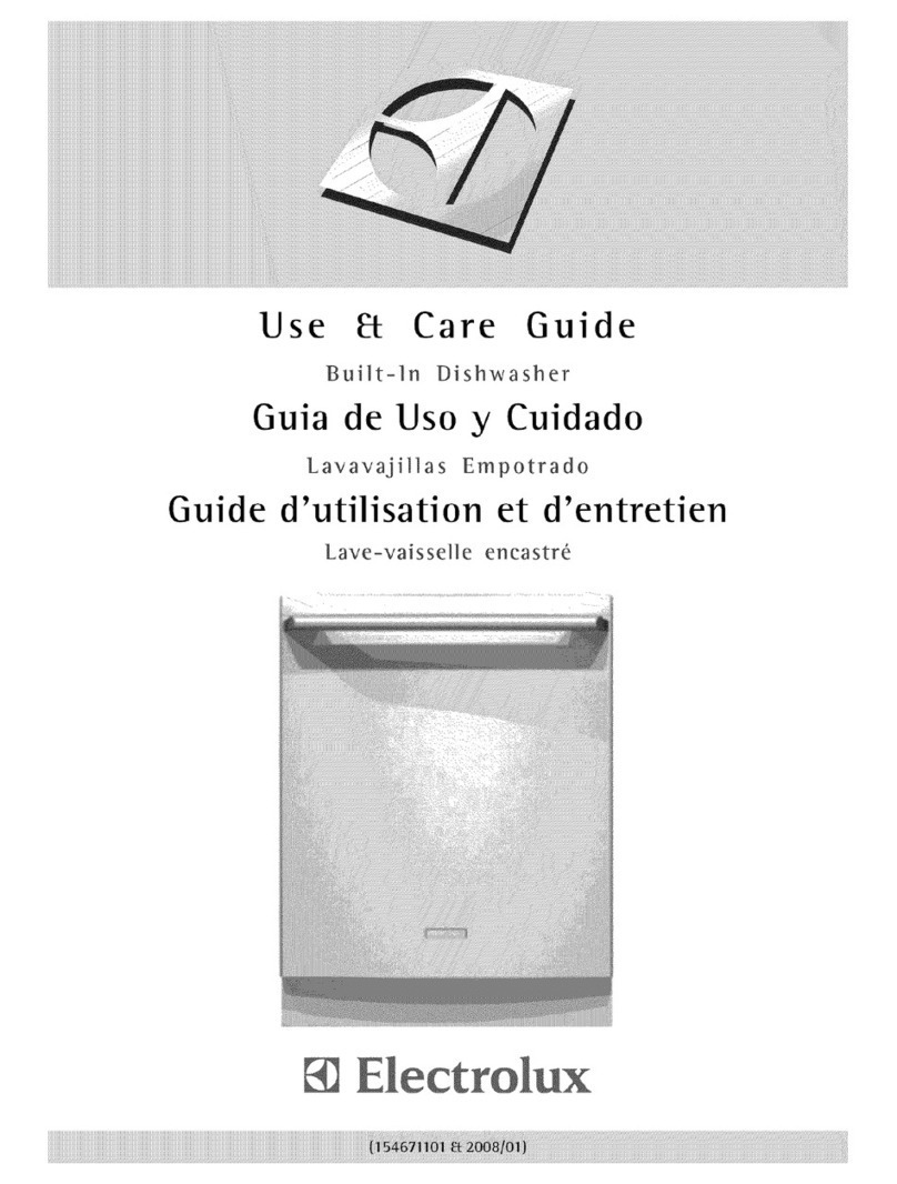 Electrolux EWDW6505GB0 Use & care guide