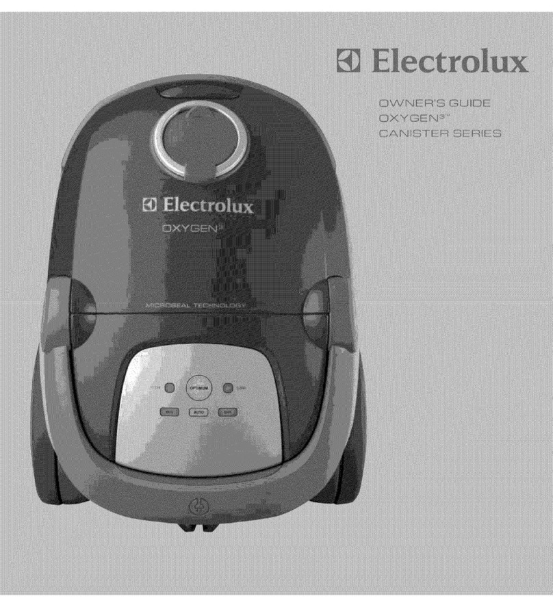 Electrolux OXYGEN3 EL7020E owner's guide