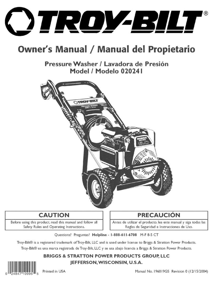 Troy-Bilt 20241 User manual