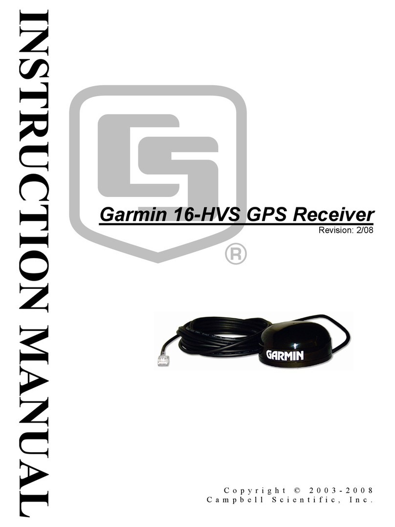 Garmin GPS 16-HVS instruction manual