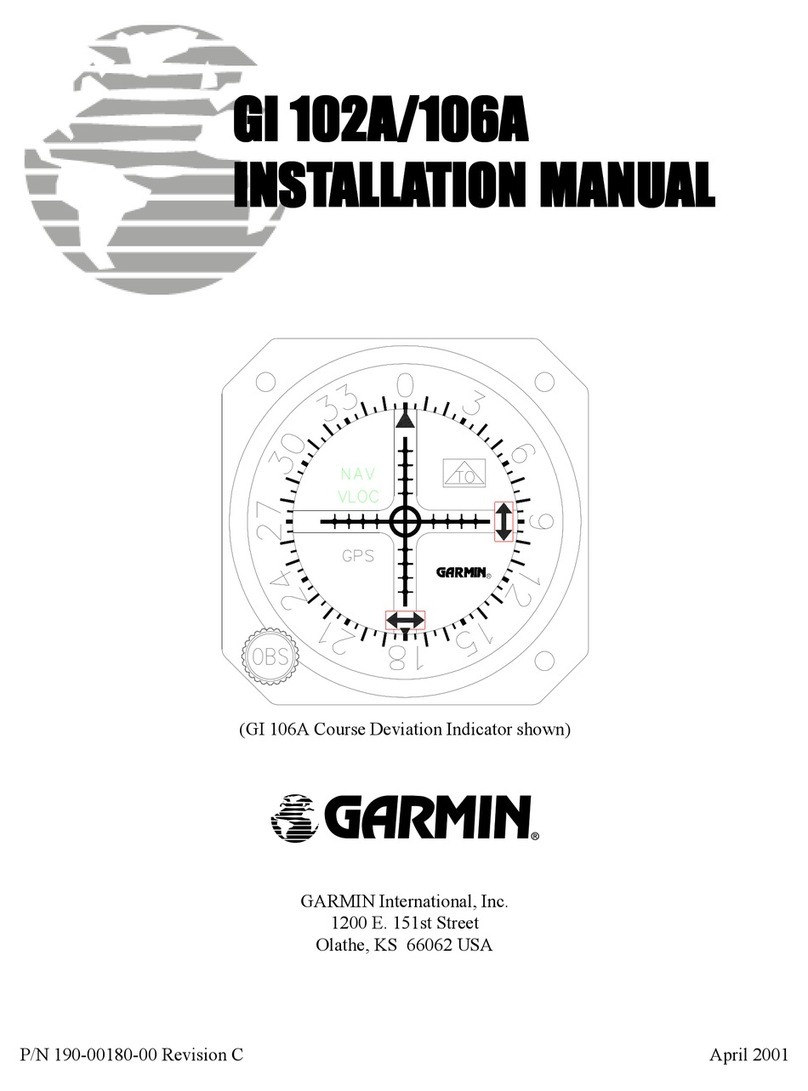 Garmin GI-102A User manual