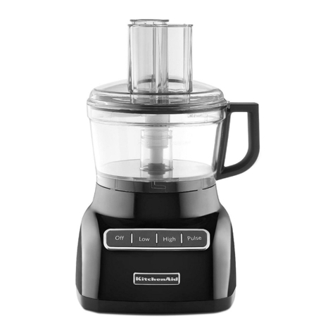 KitchenAid KFP0711OB User manual