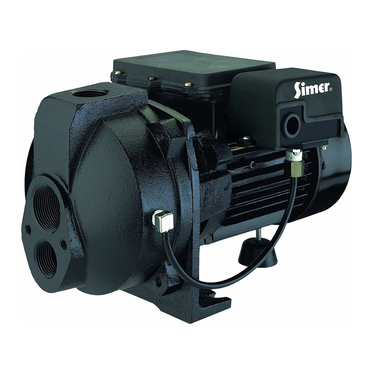 Simer 2205C User manual