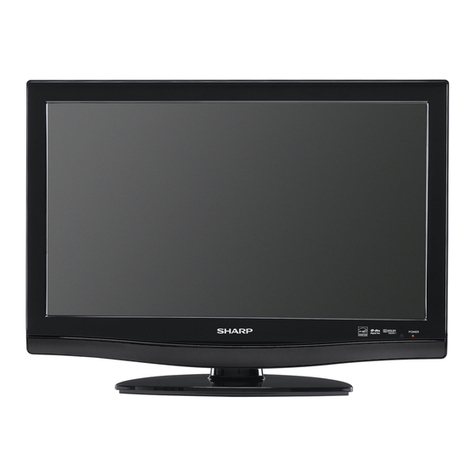 Sharp AQUOS LC-19DV28UT Operation manual