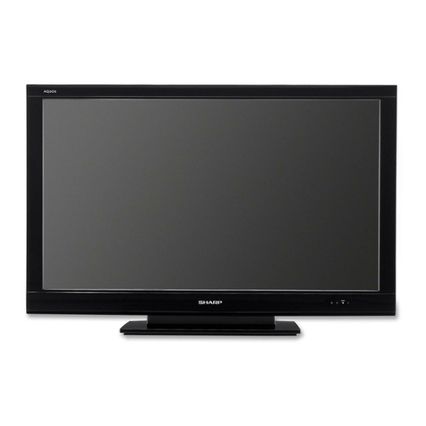 Sharp AQUOS LC-40D68UT User manual