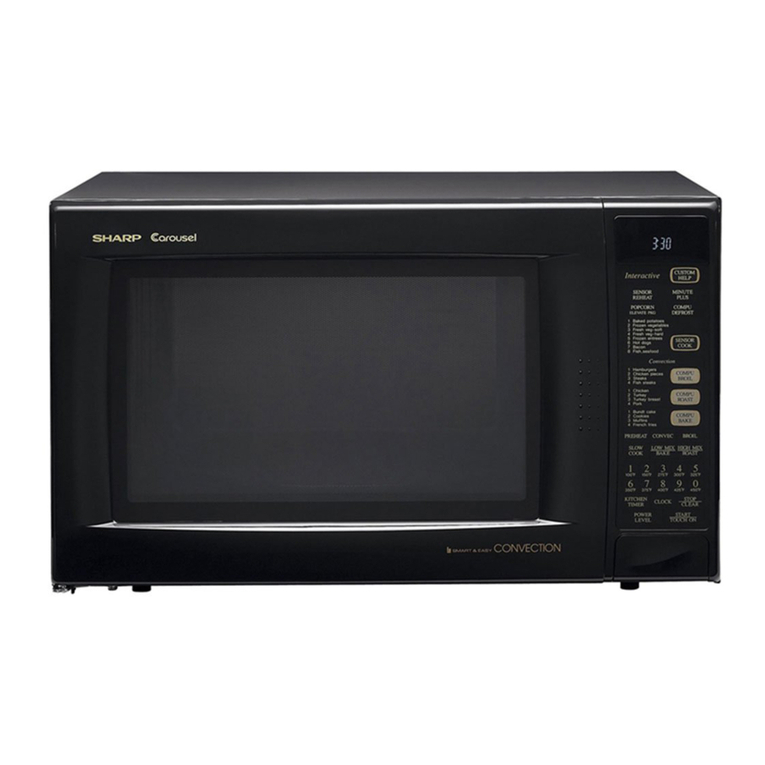 Sharp Carousel R-930CS User manual