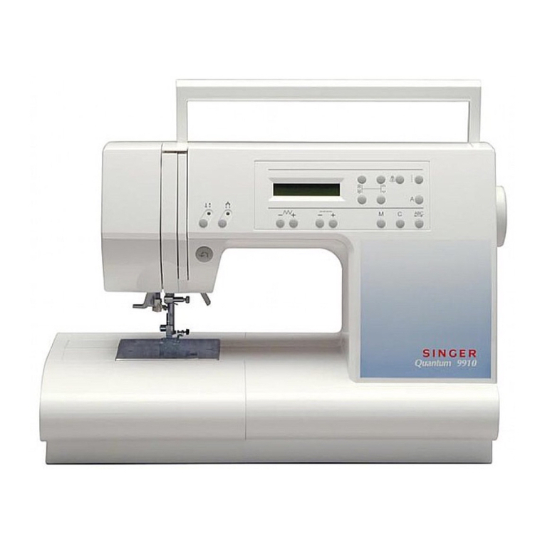 Singer QUANTUM 9910 instruction manual