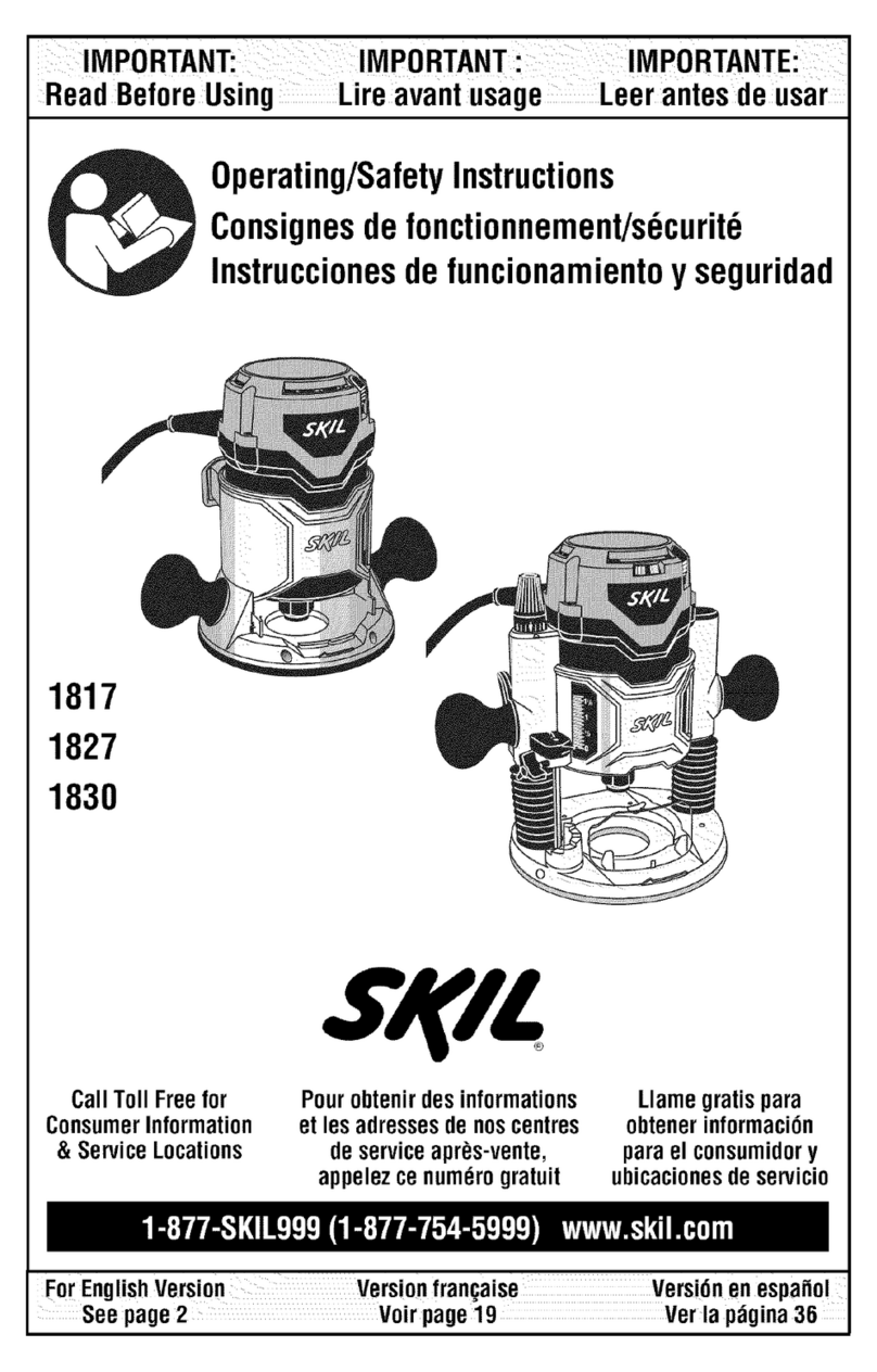 Skil 1827 User manual