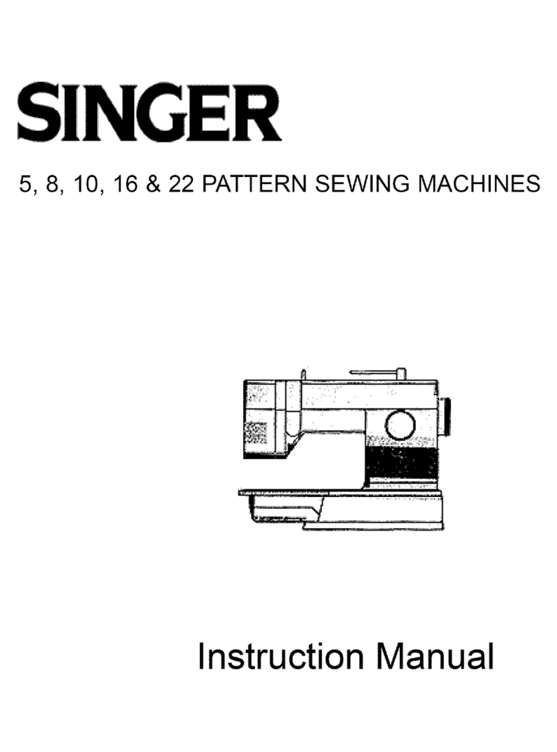 Singer 9022 User manual