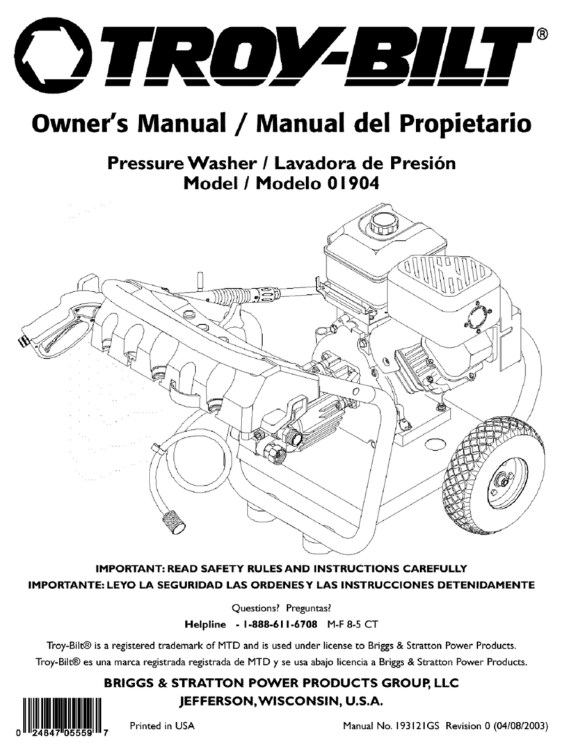 Troy-Bilt 1904 owner's manual