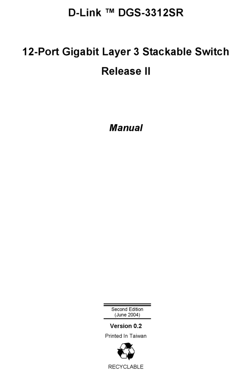 D-Link DGS-3312SR User manual D-Link DGS-3312SR User manual