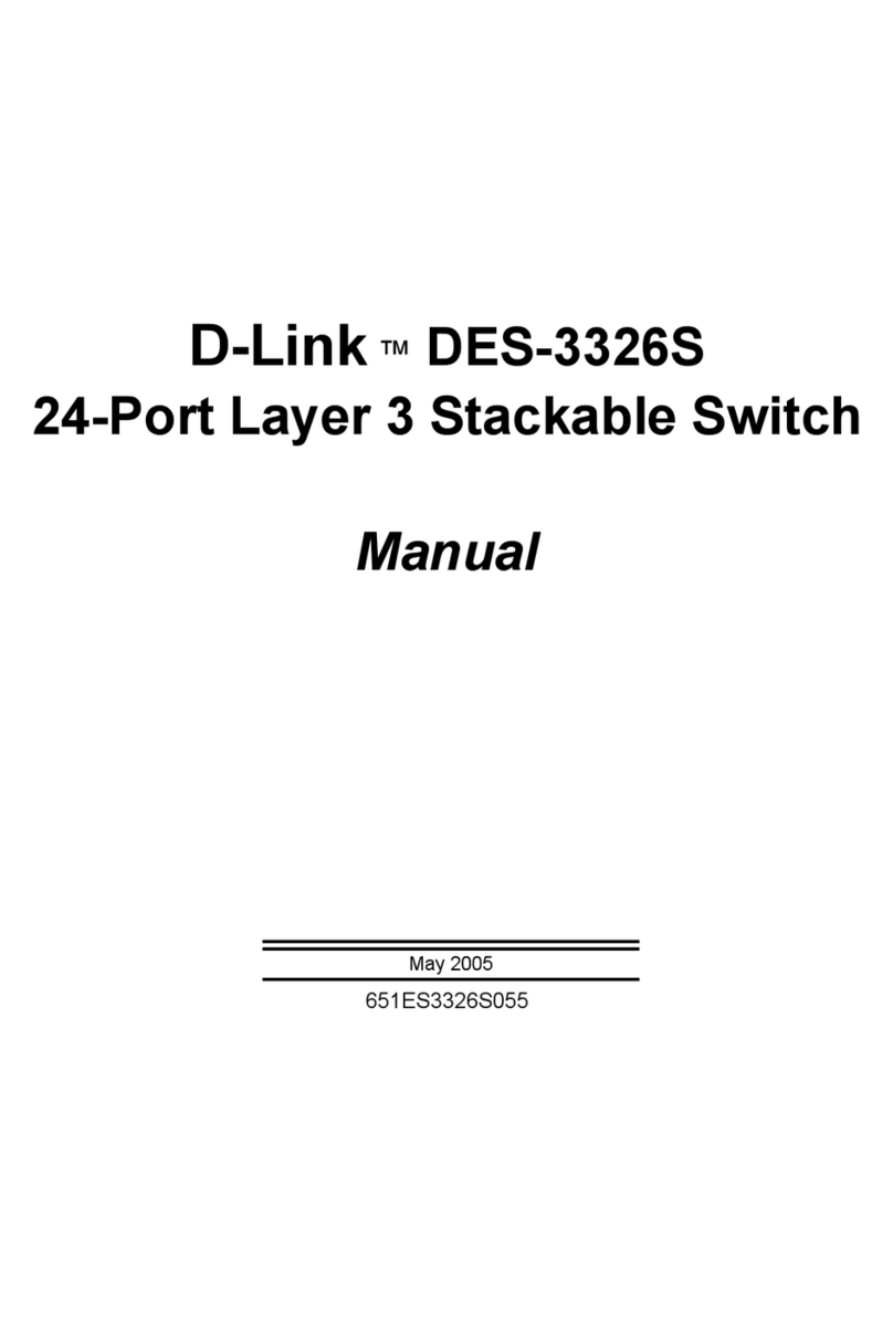 D-Link DES-3326SRM User manual D-Link DES-3326SRM User manual