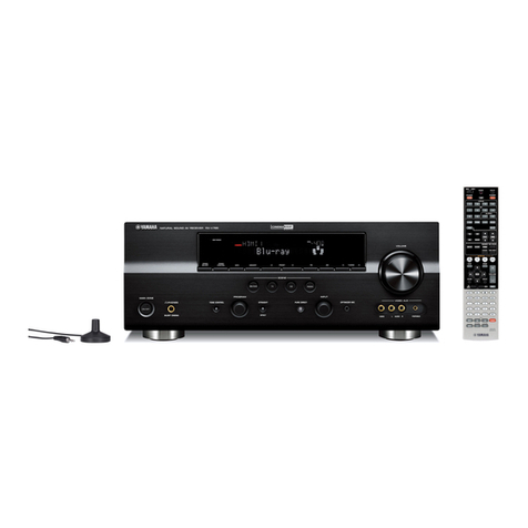 Yamaha RXV765 - RX AV Receiver User manual