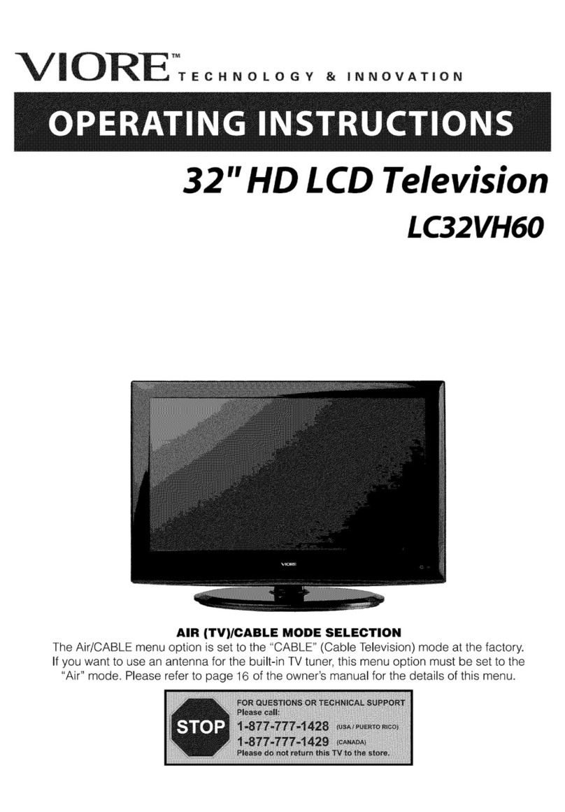 VIORE LC32VH60 User manual