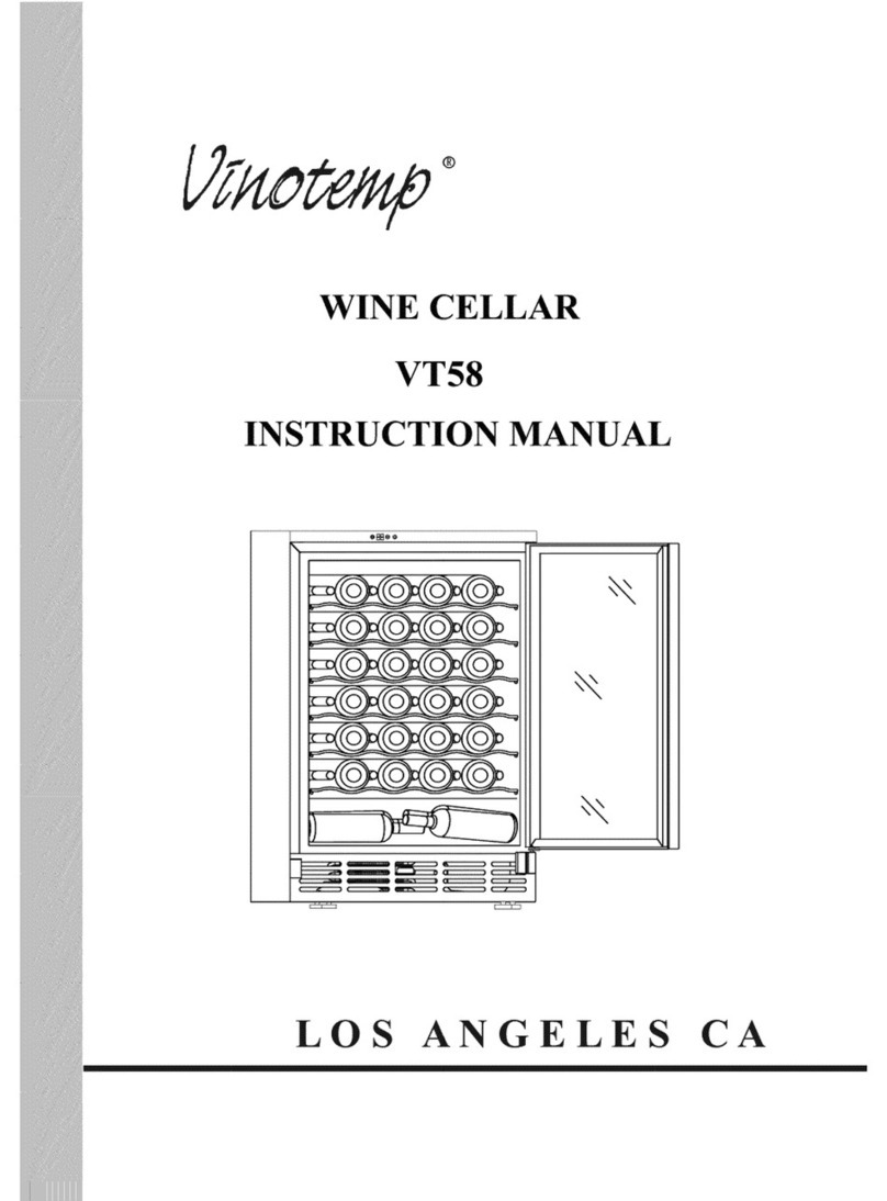 Vinotemp VT-58 instruction manual
