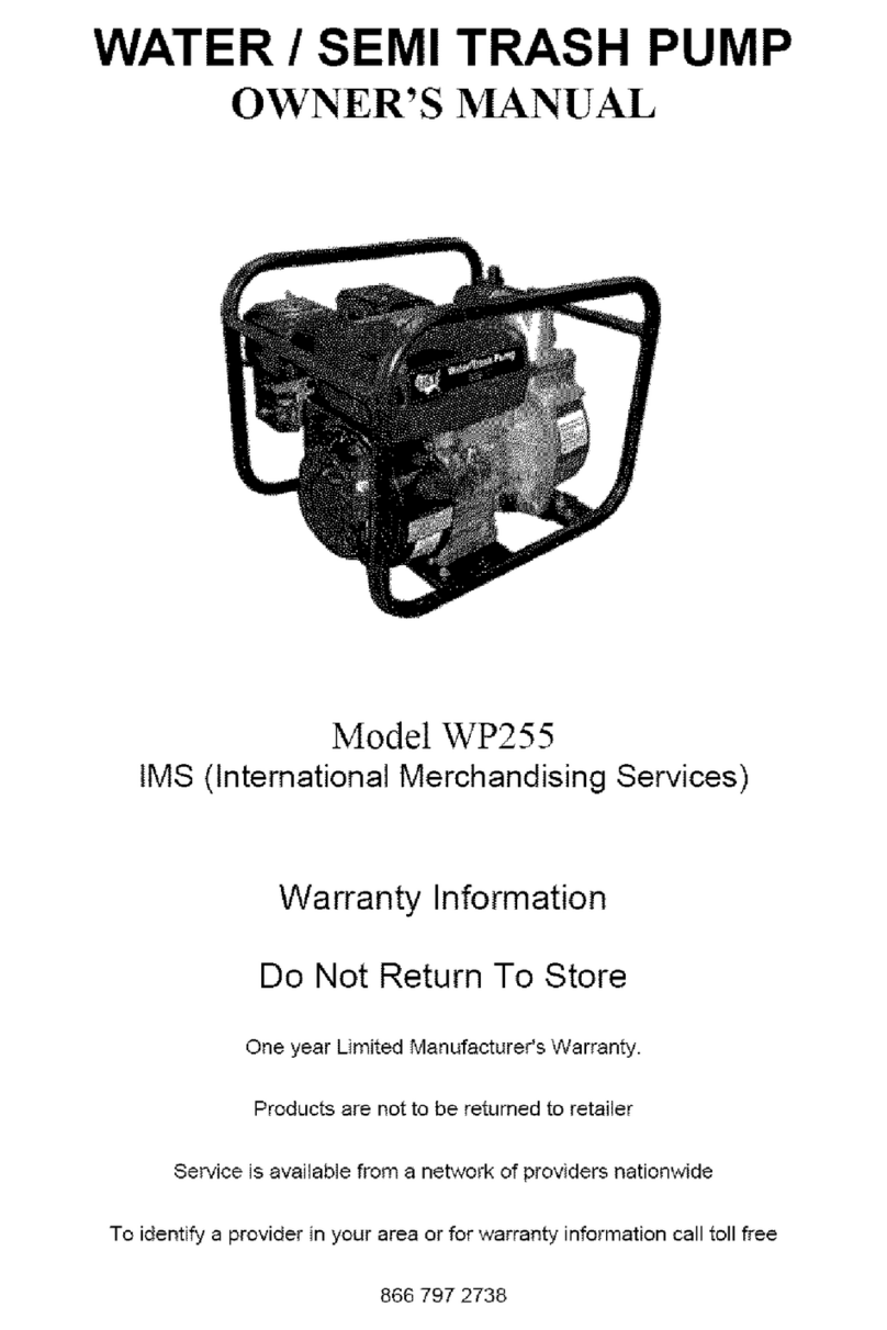 UST WP255 owner's manual
