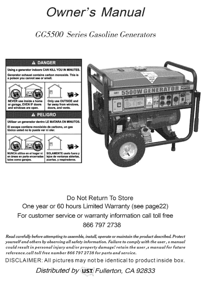 UST GG5500 Series owner's manual
