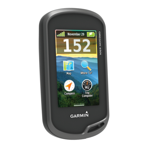 Garmin Oregon 600 User manual