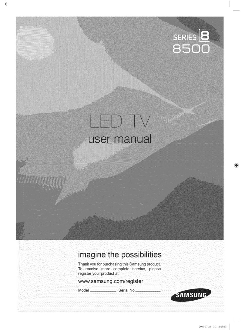 Samsung series 8 8500 user manual
